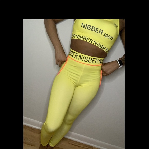 Yellow Nibber Sport Set - Picture 1 of 1